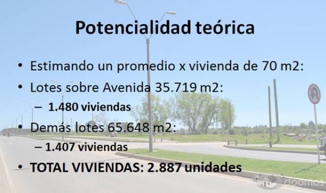 Importante terreno de 101.367 metros cuadrados en Maldonado totalmente fraccionado con servicios - 10
