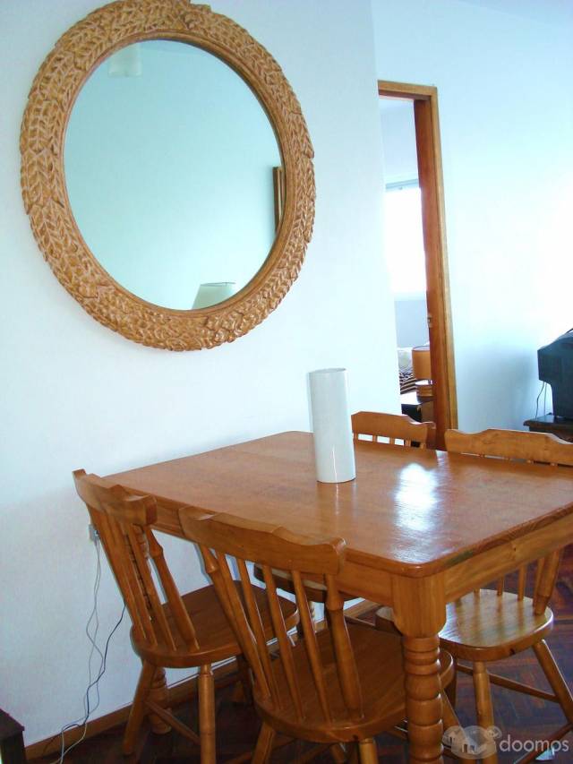 ALQUILER TEMPORARIO MONTEVIDEO URUGUAY APARTAMENTO VISTA RAMBLA POCITOS - 2 DORMITORIOS - SHORT LONG TERM RENT - 5