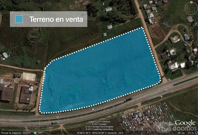 vendo terreno 4,34 dolares m2 - 1
