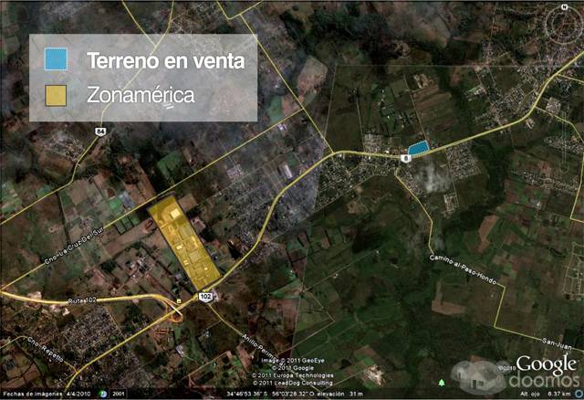 vendo terreno 4,34 dolares m2 - 3